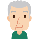 訪問(70歳男性)