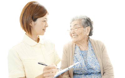 患者、家族との面談