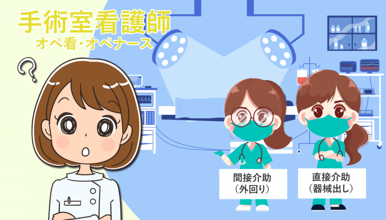 手術室（オペ室）看護師の仕事内容や向き不向き！転職する注意点