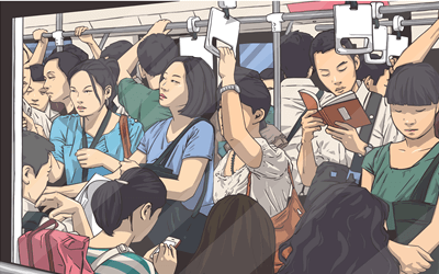 何をするにも東京は人が多すぎる