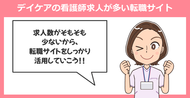 デイケア(通所リハビリテーション)の看護師求人が多い転職サイト