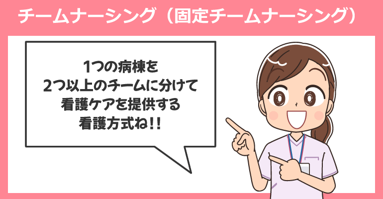 チームナーシング（固定チームナーシング）