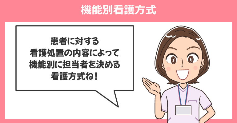 機能別看護方式
