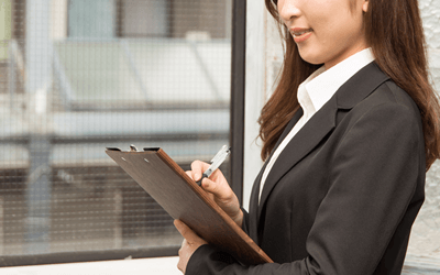 企業や個人に訪問