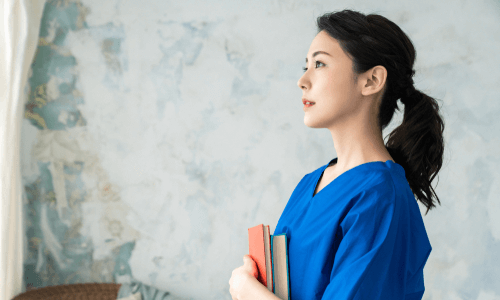 勉強が苦手な看護師