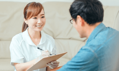 患者のセルフケア支援や相談